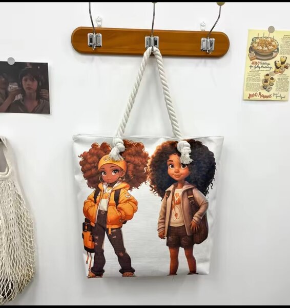 Sacs cabas avec illustration vive