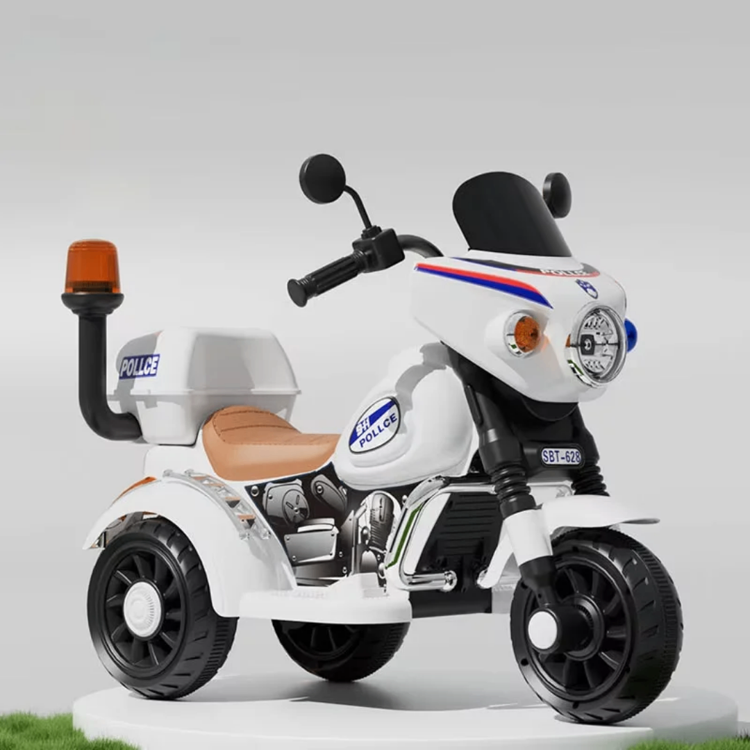 Moto électrique enfant police