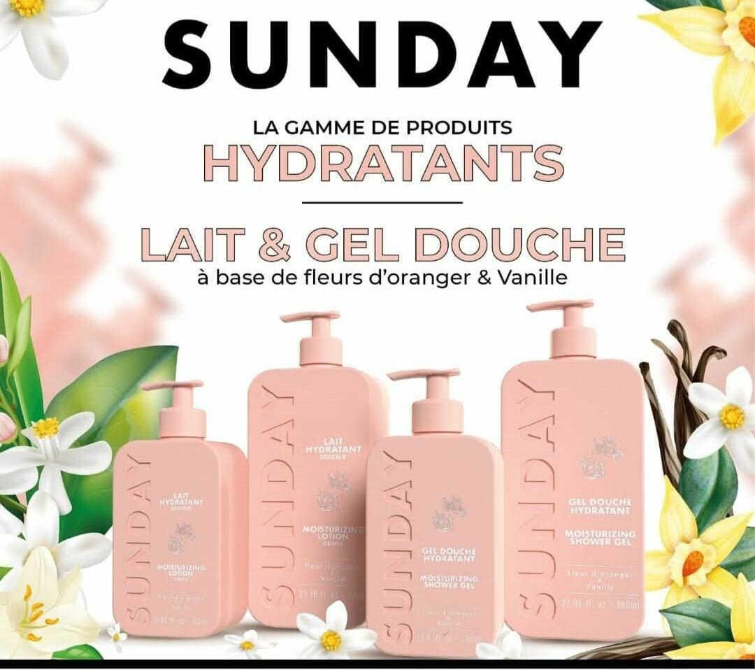 Lait Douche Hydratant Sunday