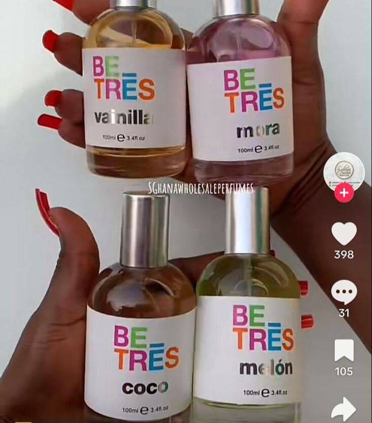 BE TRES perfume