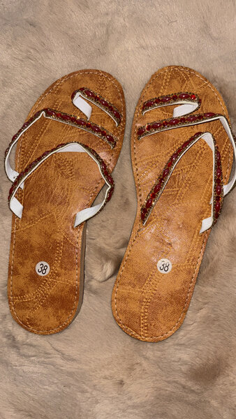 Sandales en cuir élégantes