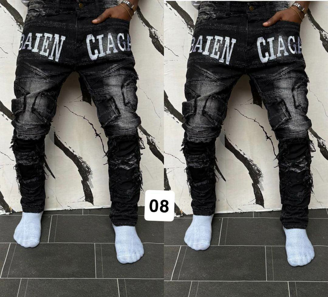 Jeans streetwear pour homme