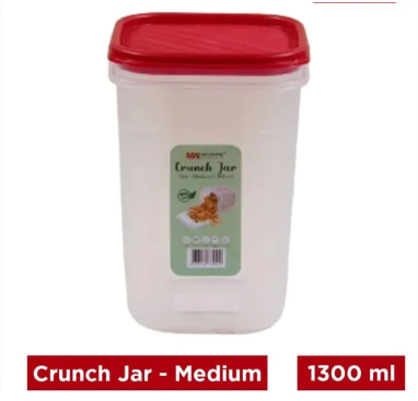 Beautiful Crunch Jar Size Medium 1300ml For Multipurpose Uses