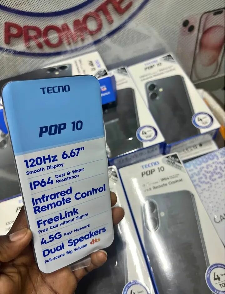 Tecno POP 10 Smartphone