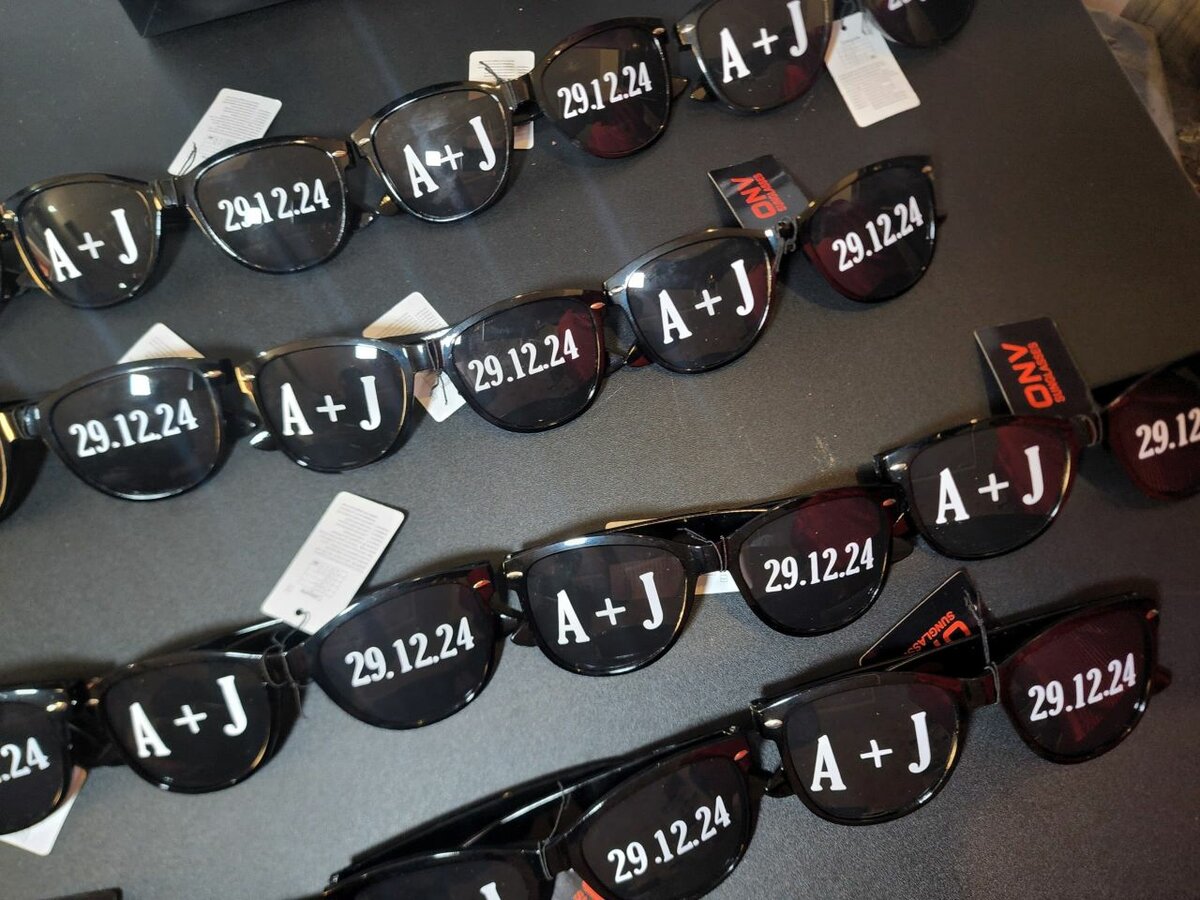 Rayban party glasses