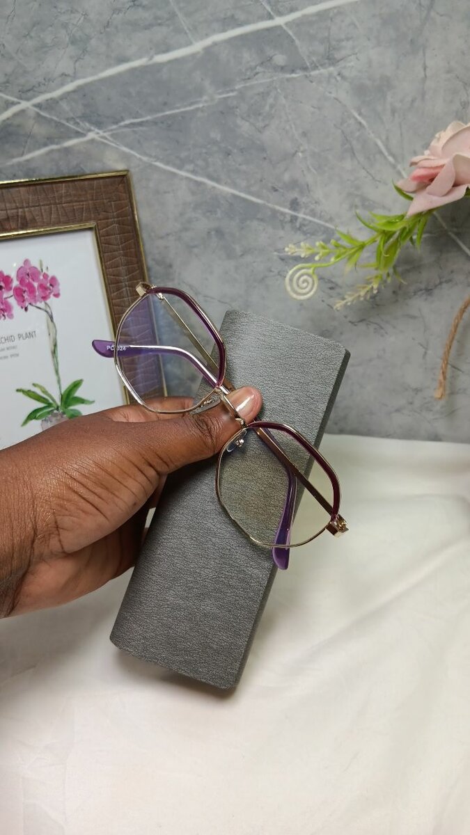 Lunettes élégantes avec étui