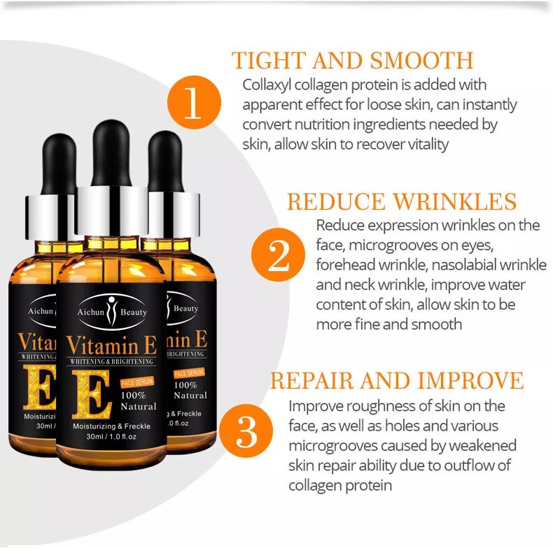 Aichun Beauty Vit. E Face Serum