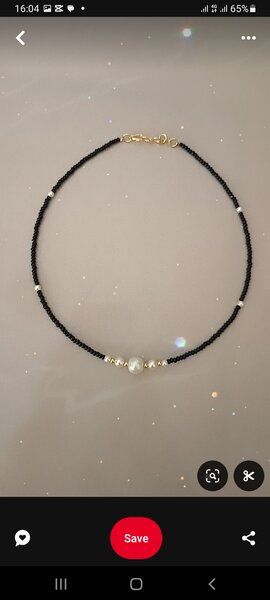 Bead necklace