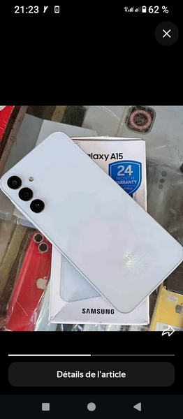 Samsung Galaxy A15 Blanc