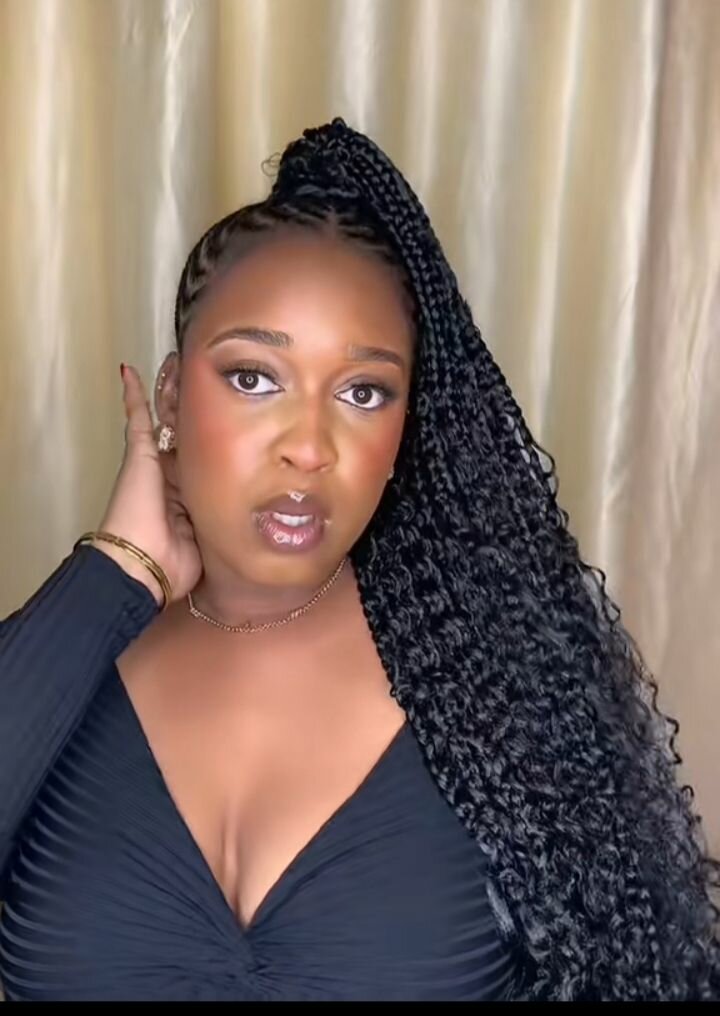 Postiche tresse longueur 30