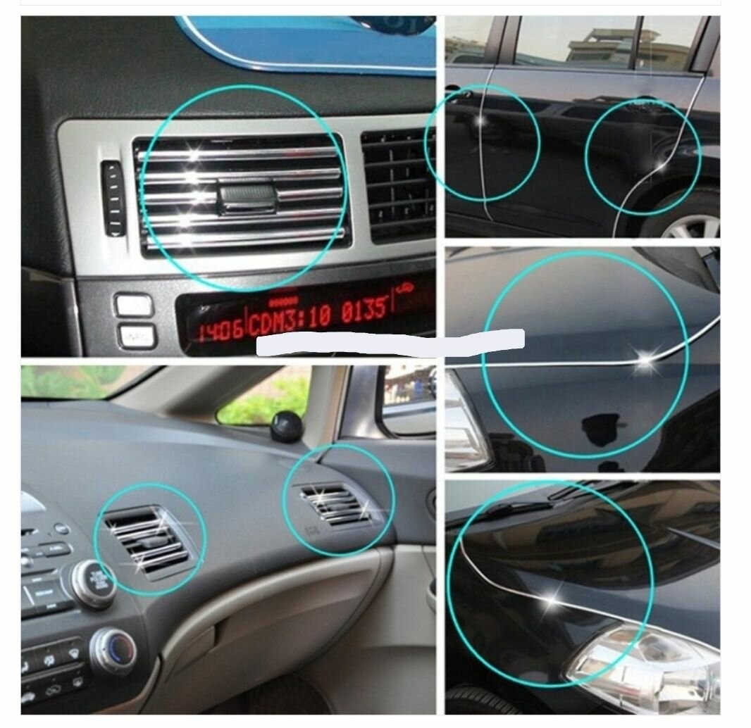 15 M Bande de protection de moulage de garniture