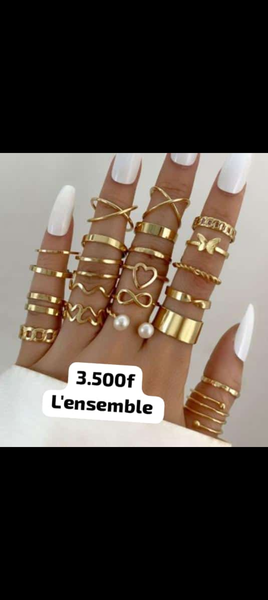 Ensemble de bagues