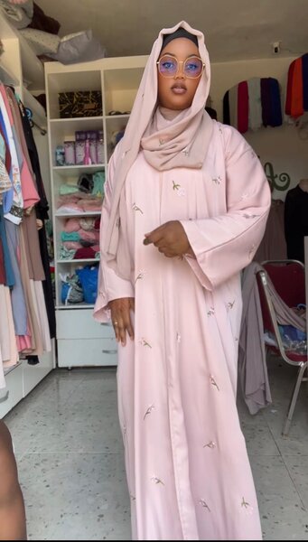 Robe Abaya Élégante Femme