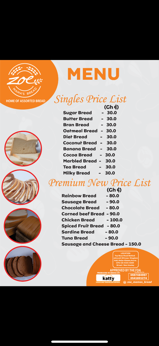 Zoe Mamas Assorted Bread