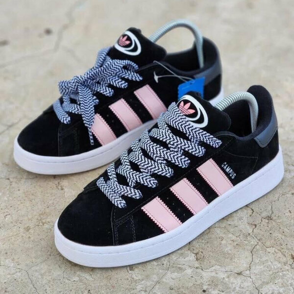 Baskets noires en cuir élégantes