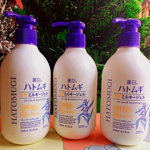 HATOMUGI UV care and moisturizing