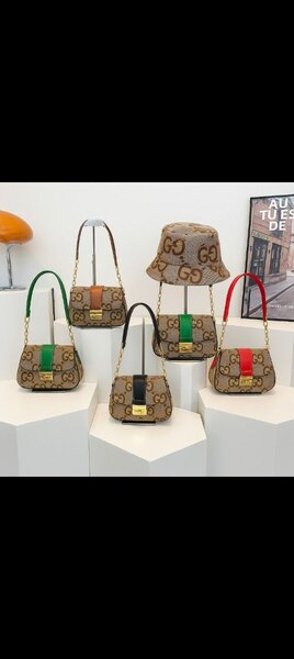 Sac à main en cuir GG