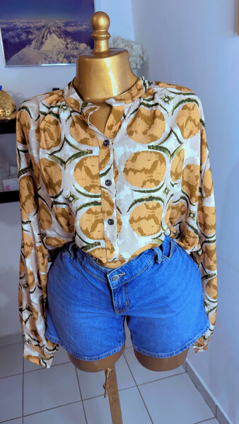 Chemise Imprimée Femme Chic