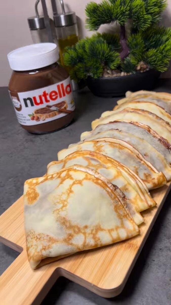 Crêpes au chocolat