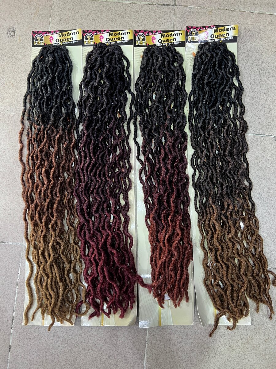 Extensions dreadlocks ombrées