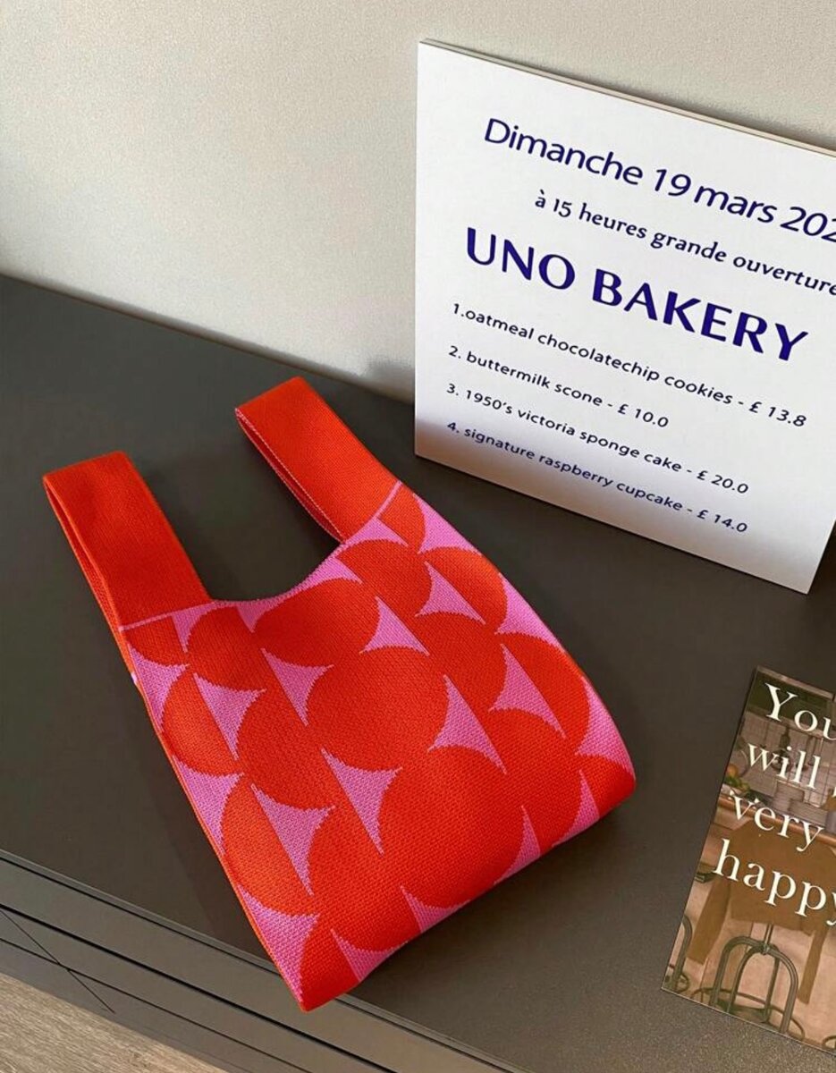 Sac à main original rouge