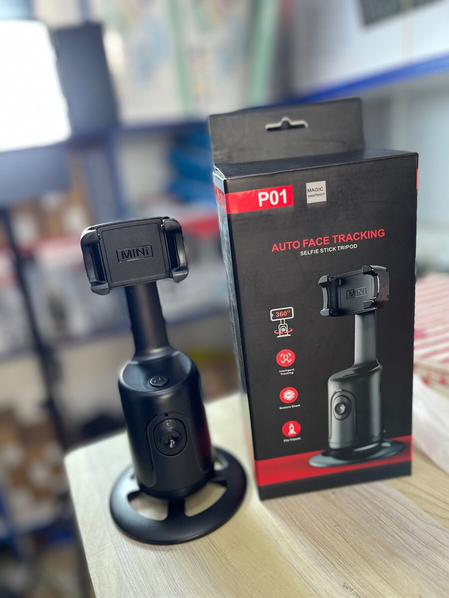 Magic Snapshot Selfie stick tripod with Auto face tracking