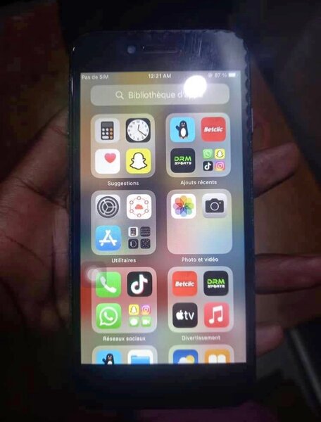 Smartphone Apple iPhone noir