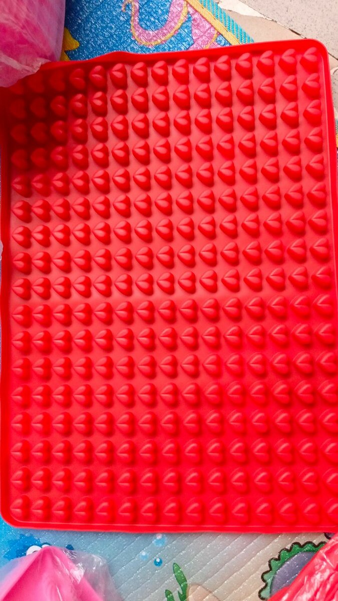 Moule en Silicone en forme de coeur, 255 cavités