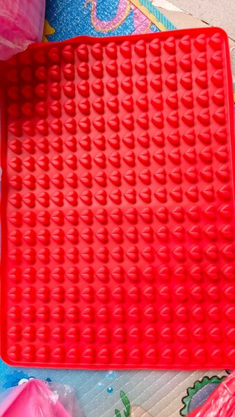 Moule en Silicone en forme de coeur, 255 cavités