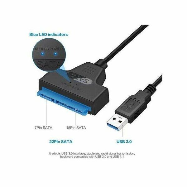 Câble adaptateur SATA vers USB 3.0