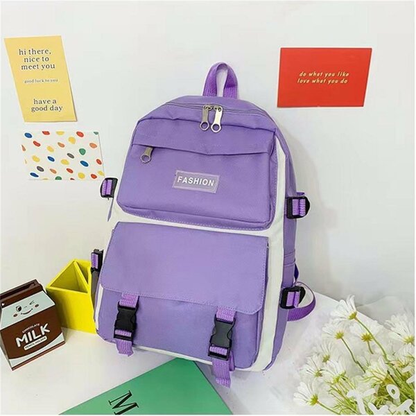 Sac à dos violet tendance