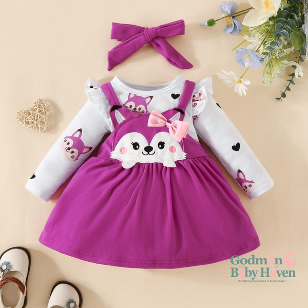 Kitty Baby Girl Dress