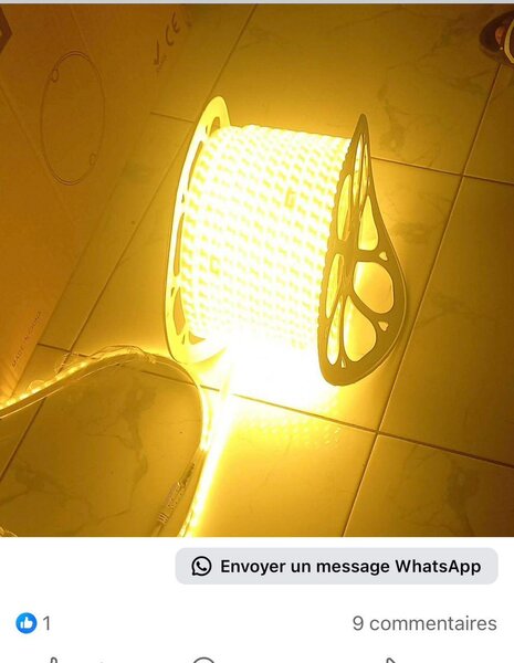 Ruban LED Lumineux 100m