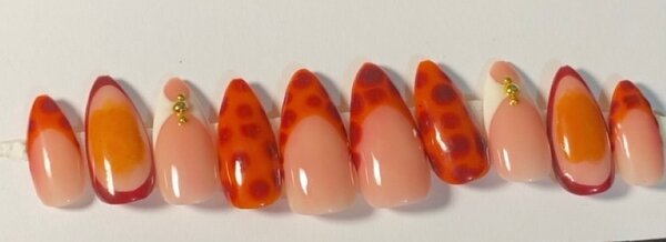 Ongles Press-On Art Déco