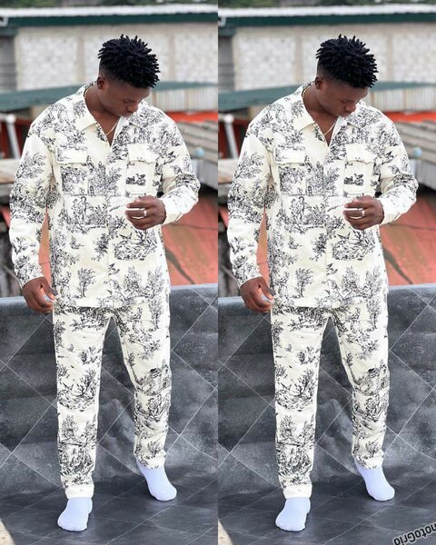 Pyjama imprimé élégant