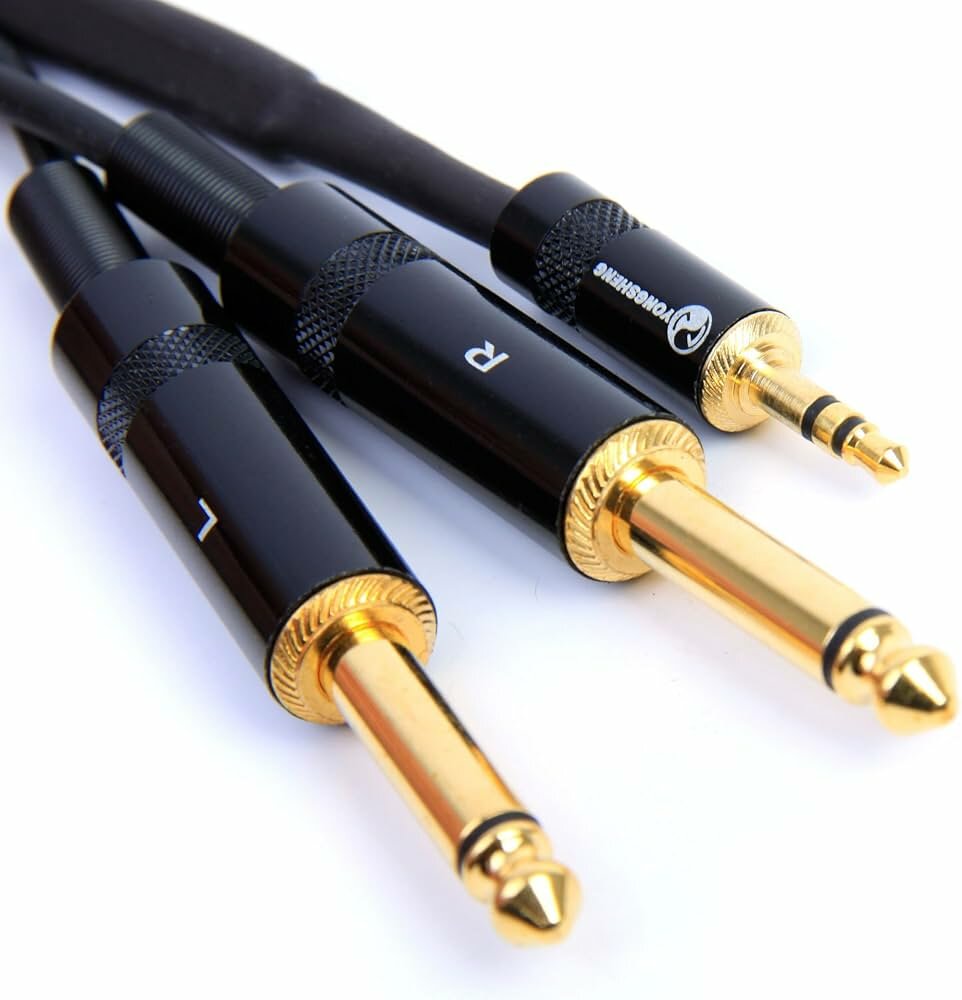 Câble répartiteur audio stéréo