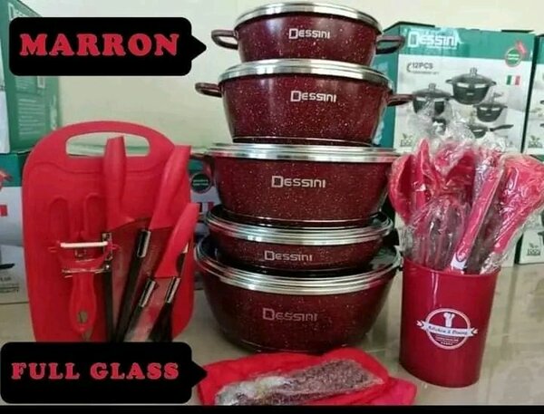 DESSNI NON STICK FULL KITCHEN SET