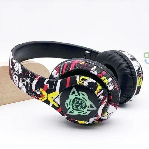 Casque Bluetooth coloré