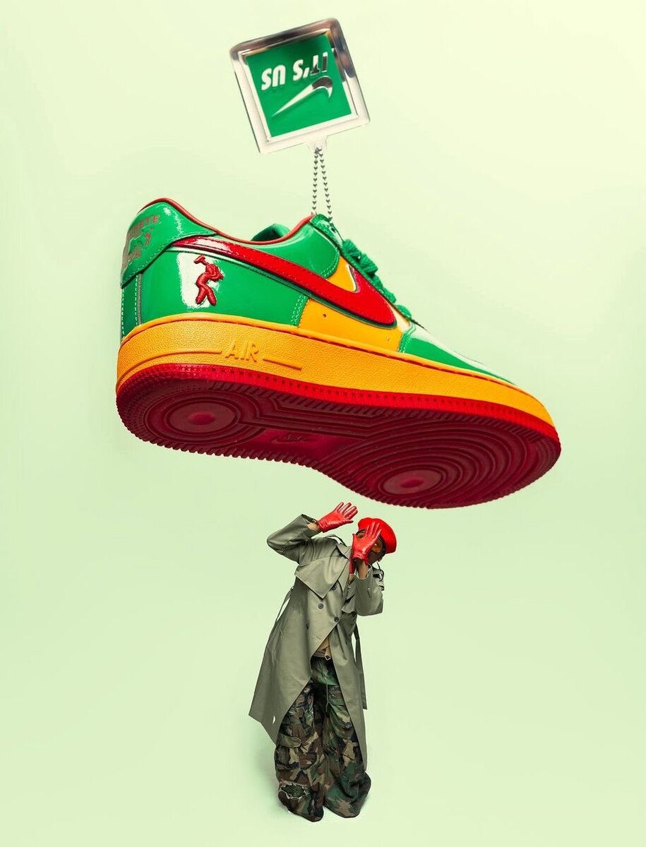 Chaussures colorées style unique