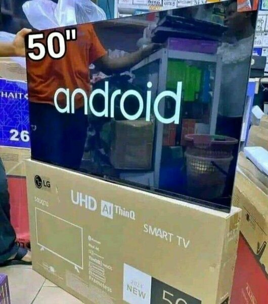 Téléviseur LG UHD 50" AI ThinQ