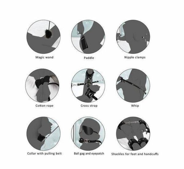 Kit BDSM pour Adultes