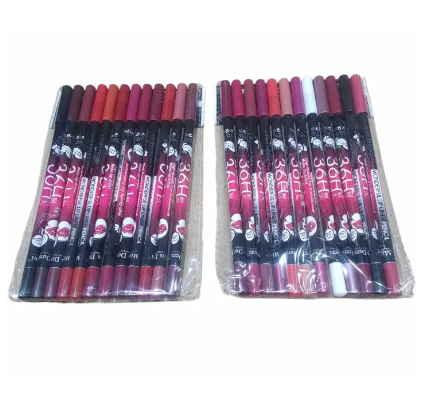 Eye and lip liner 36 h pencil pack of 12