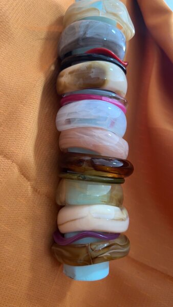 Bracelet plastique chic