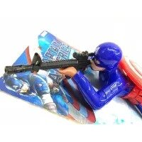 Avenger Crawling Captain America with light and sound toy for Kids