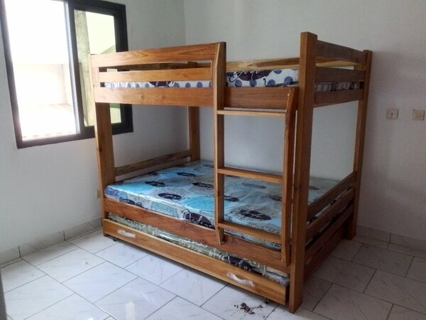 Lit superposé avec tiroir en lit avec matela