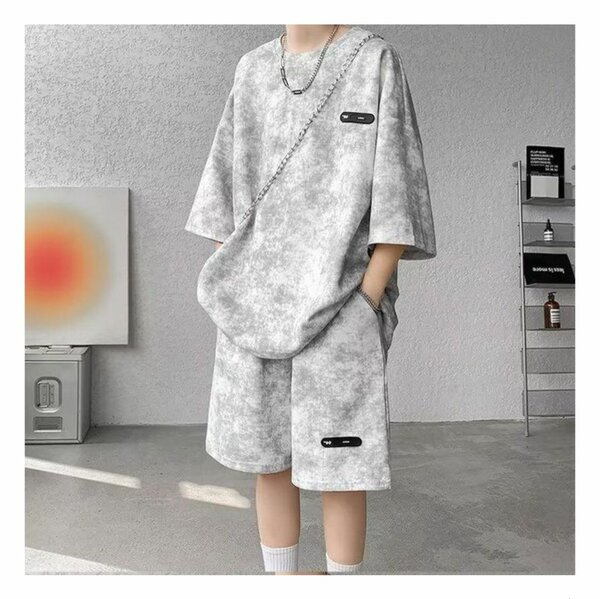 Ensemble Short T-shirt Décontracté