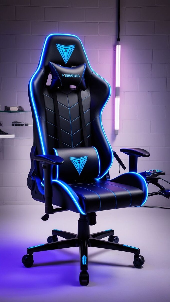 Chaise Gaming Ergonomique LED