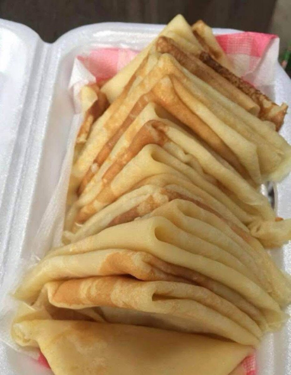 Crêpes nature Délicieuses