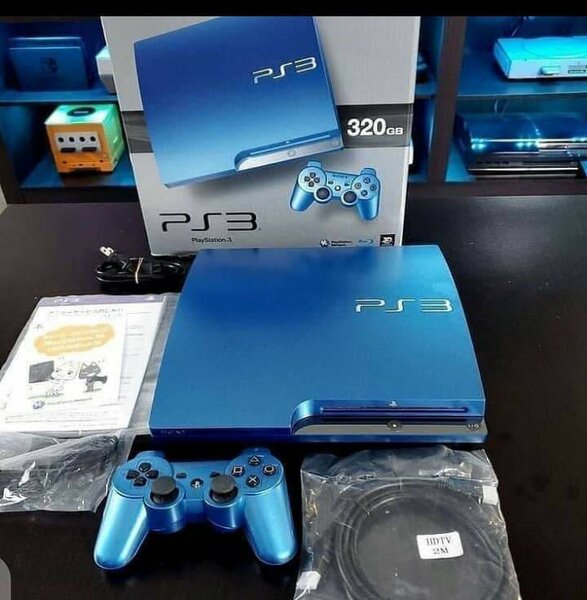 Sony PS3 Console 320GB Bleu