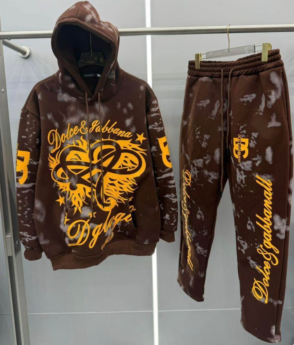 Ensemble de survêtement streetwear coloré